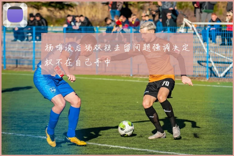 杨鸣谈后场双核去留问题强调决定权不在自己手中